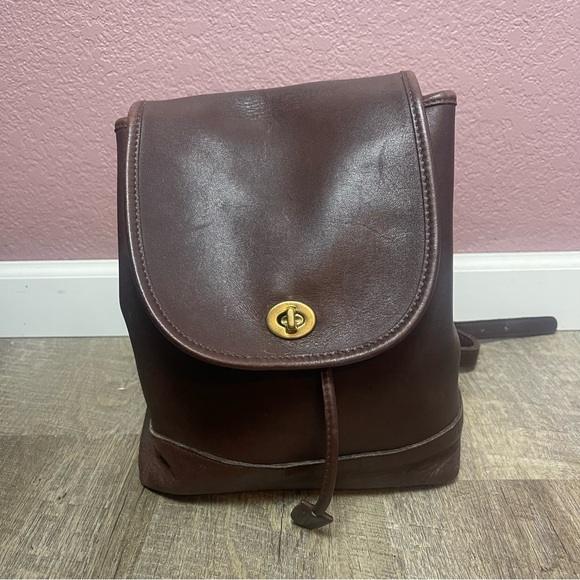 Coach Bags Coach Vintage Backpack Brown Daypack 996 Poshmark